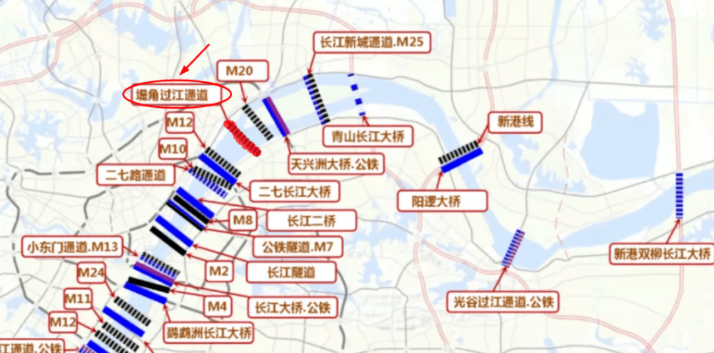 总投资46.88亿,武汉再建一座长江大桥 区间为后湖至青山