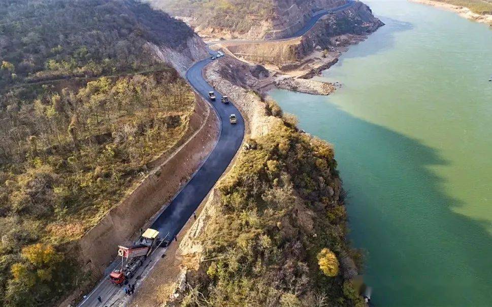 孟津沿黄公路线路图图片