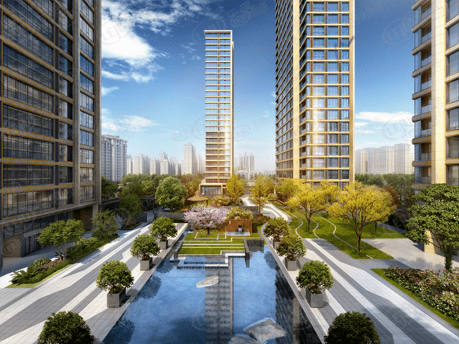 均价142500元/平 黄浦南外滩绿地海珀外滩实测_户型