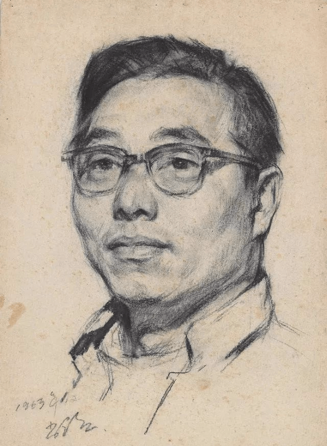 原央美老院长靳尚谊素描作品148幅