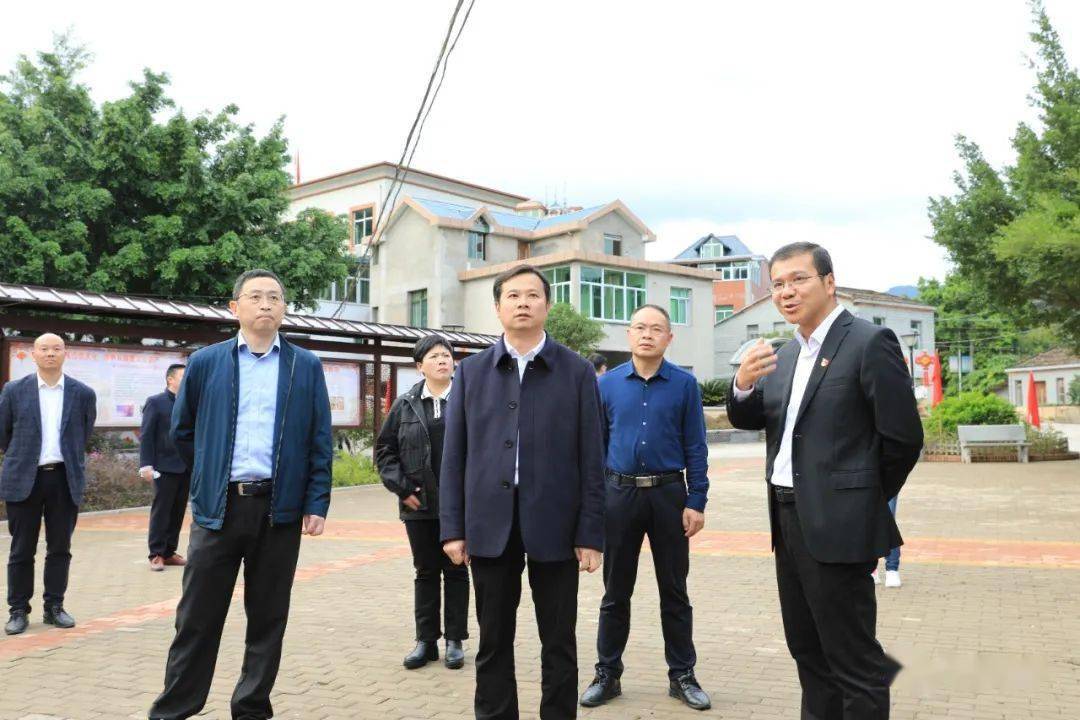 马尾区领导庄永智,余颖凌,陈晓彬等陪同.