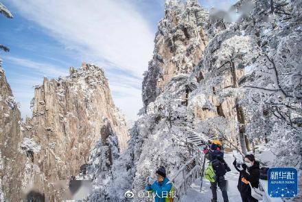 冬日|银装素裹，宛如仙境！雪后的黄山有多美