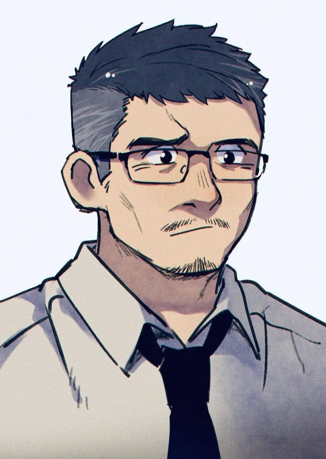 十岁二十年后的我们画了冬眠和洛轩二十年后的样子