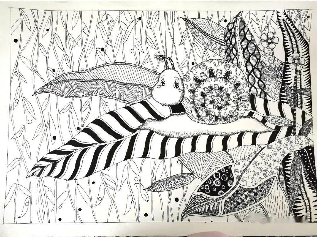 超经典儿童线描范画,每张都是学习的好素材,收藏上课省心啦~_线 