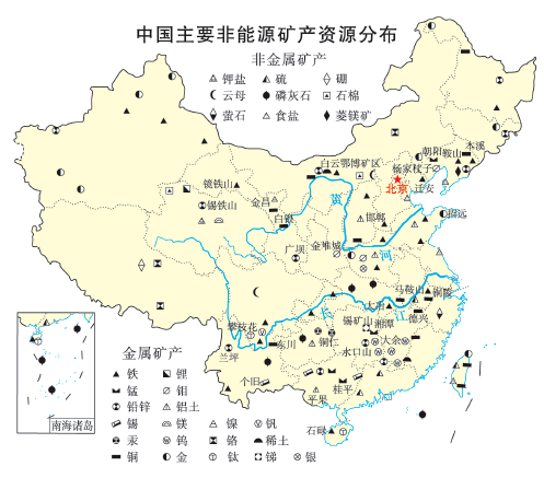 备考干货高中区域地理中国的自然资源知识梳理