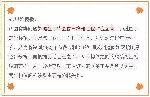 速度|高考物理万能答题模式 一看就会一做就对！物理高分不是问题