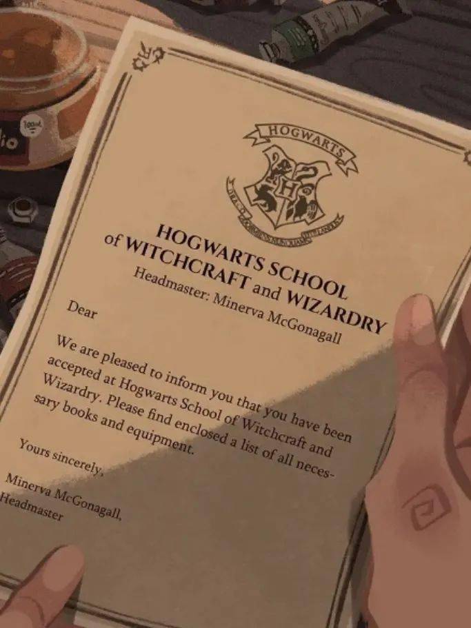 您有一封从霍格沃兹寄来的信待查收伴随20年前哈利波特首部电影上映