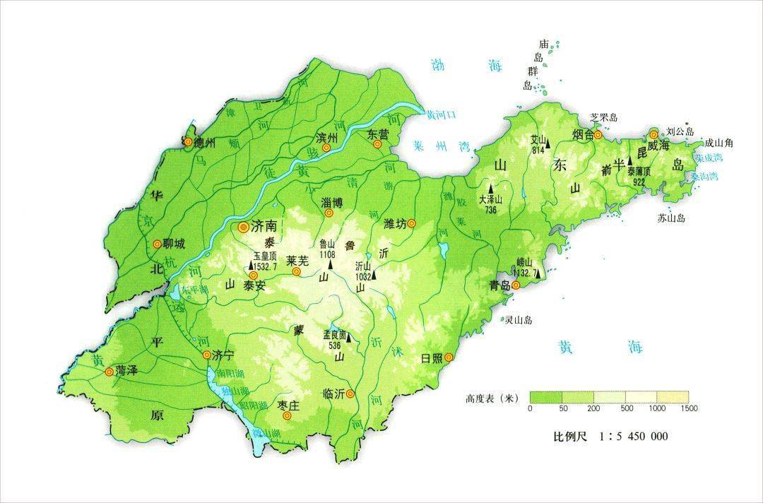 收藏丨全國各省市地形地勢高清圖