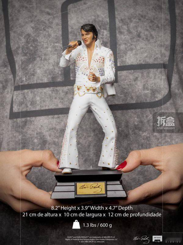 出货IRON STUDIOS 猫王ELVIS PRESLEY 埃尔维斯普雷斯利 1/10雕像