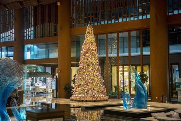 三亚山海天JW万豪酒店2021年圣诞亮灯仪式开启圣诞季