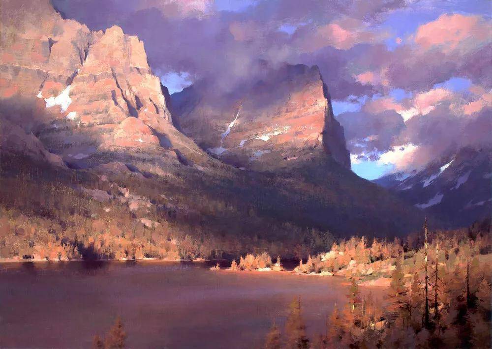 美国画家马克博吉斯作品欣赏精彩绝伦的风景油画
