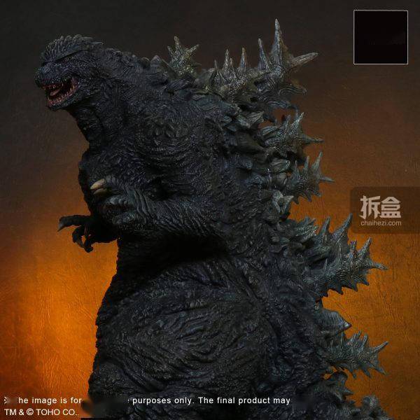 尺寸X-PLUS 东宝30cm GODZILLA哥斯拉 手办雕像摆件