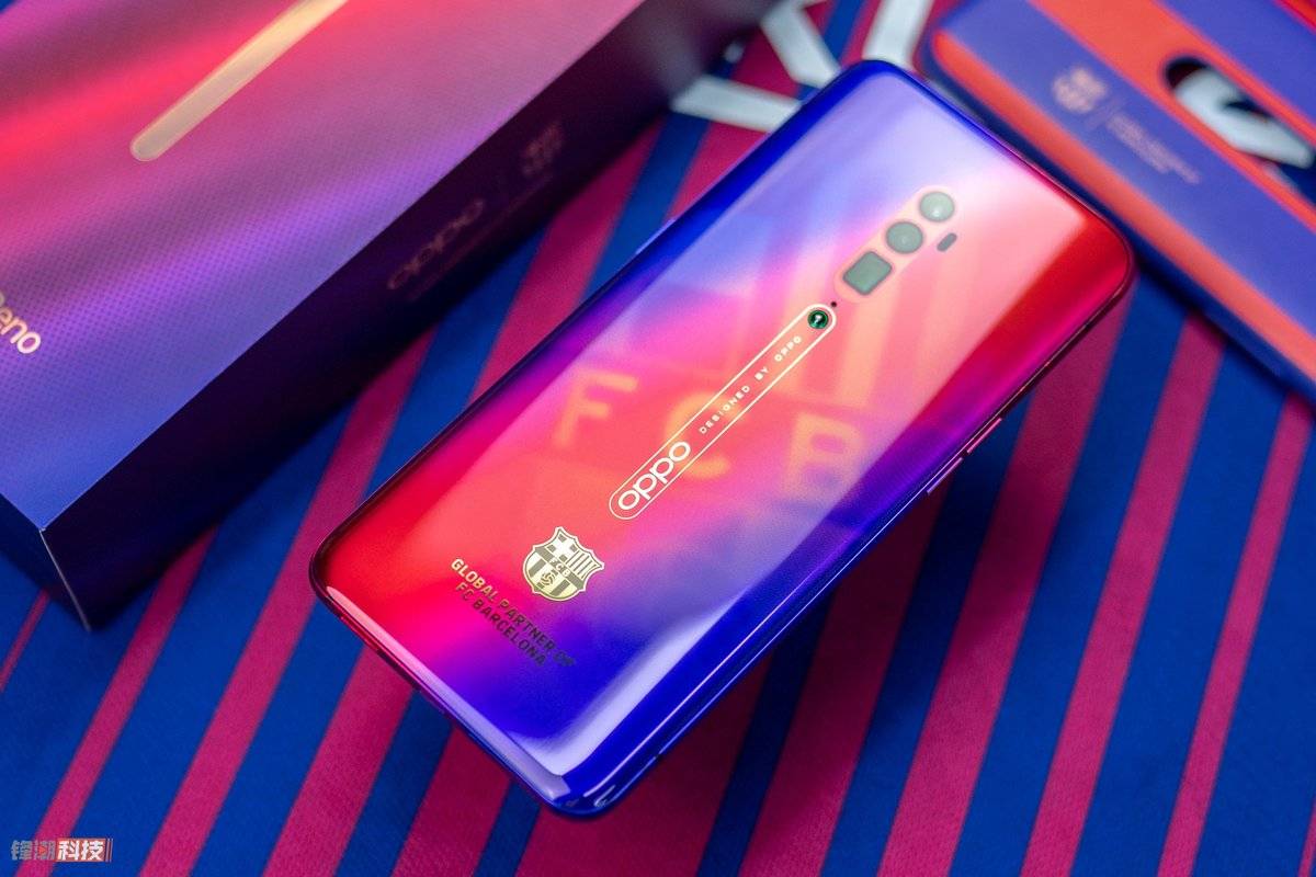 oppo reno 巴萨定制版图赏:红蓝巴萨风来袭