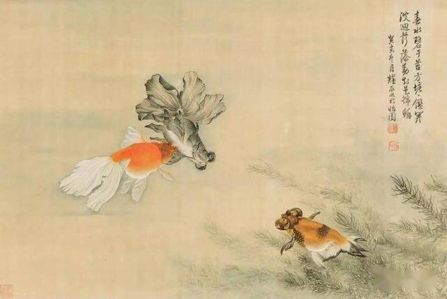 肉筆 水墨画 刘奎龄 刘奎龄工笔作品集锦（50张高清大图！）_中国_传统_艺术