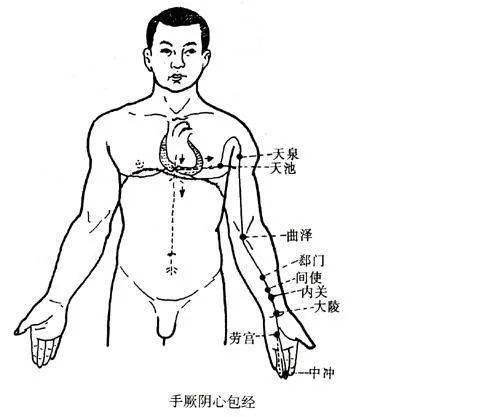 拍打心包經,對疏通氣機很有作用.