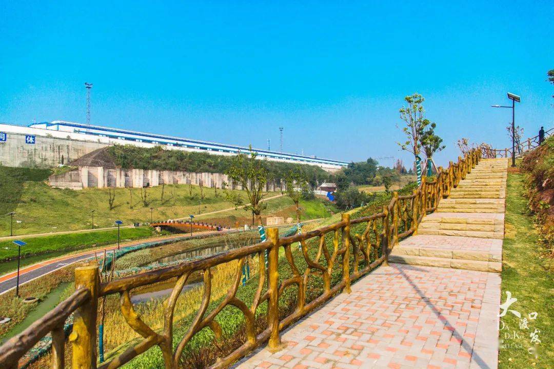 清水绿岸跳磴河大渡口又添打卡新去处