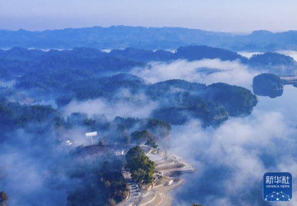 公园|重庆南川：黎香湖冬景美如画