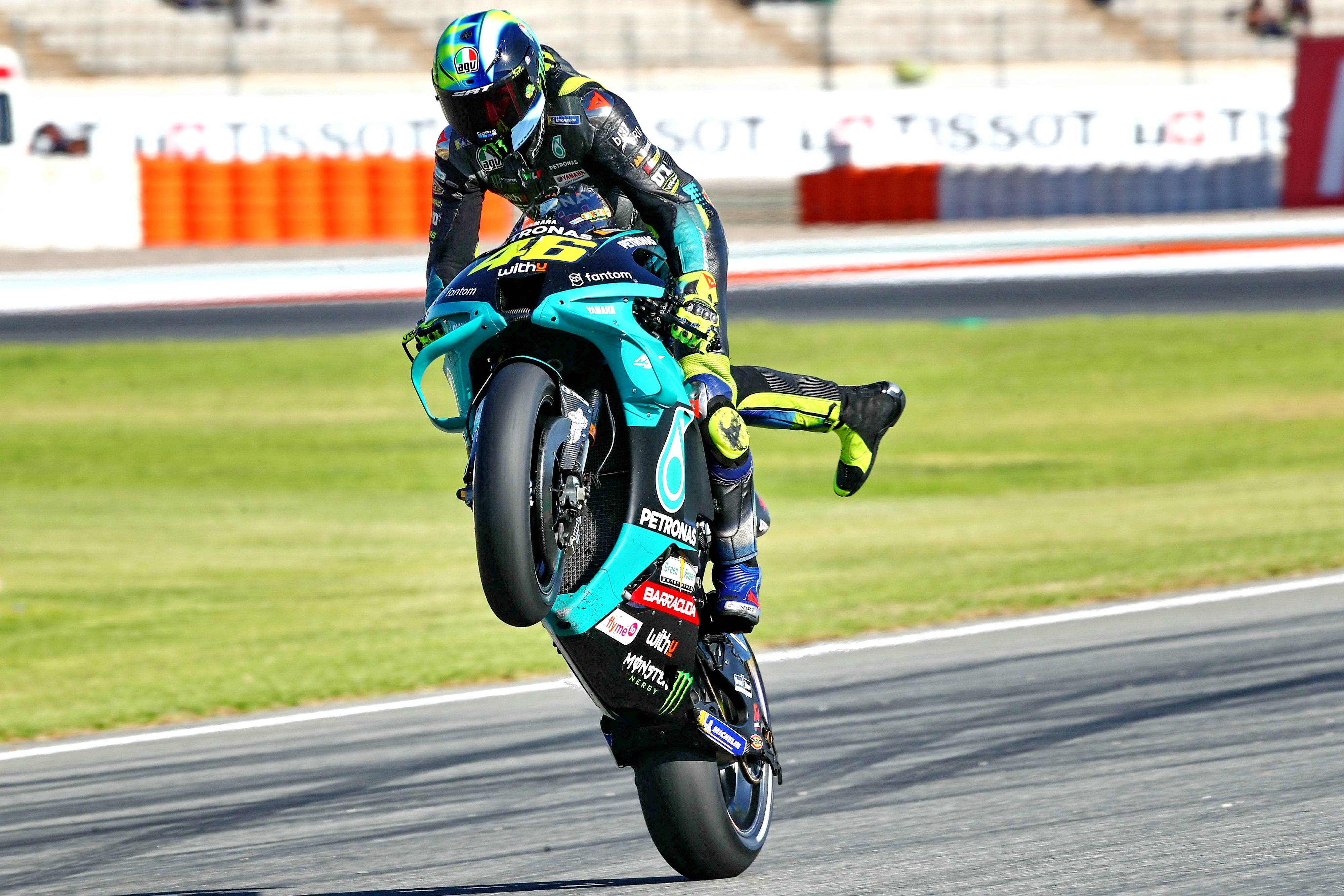 motogp 2021 瓦伦西亚站,罗斯以第十名结束职业生涯_比赛_马国_赛季