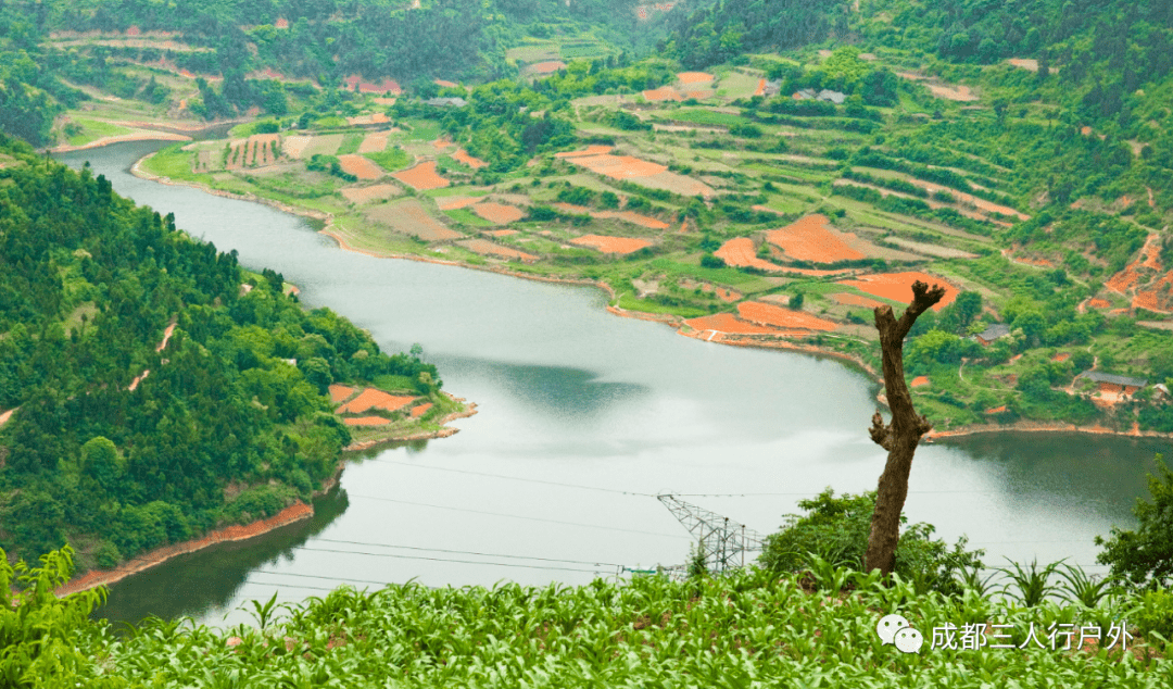 12月5号:登金堂炮台山,俯瞰沱江三峡(485期)