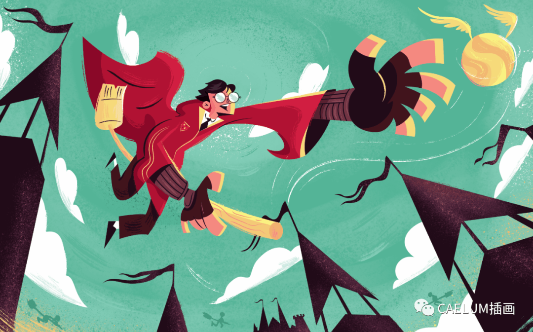 他山之石·艺‖ 张力十足的商业插画视觉,充满创意的人物形象设计