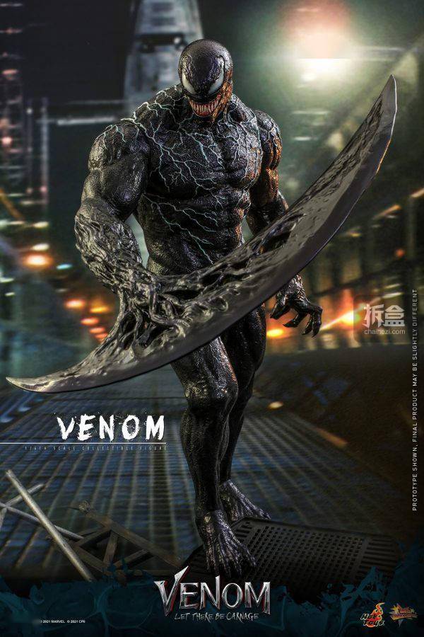 配置|HOTTOYS 1/6 MMS626 毒液2 毒液VENOM 2.0 可动人偶