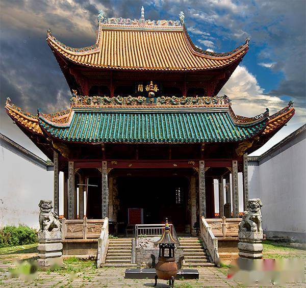 2020年,关圣殿现貌.(摄影谢龙湘)