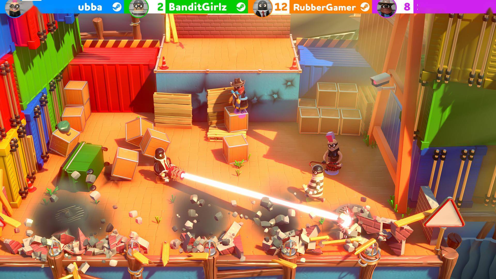 多人群战游戏《rubber bandits》12月2日发布 首日加入xgp