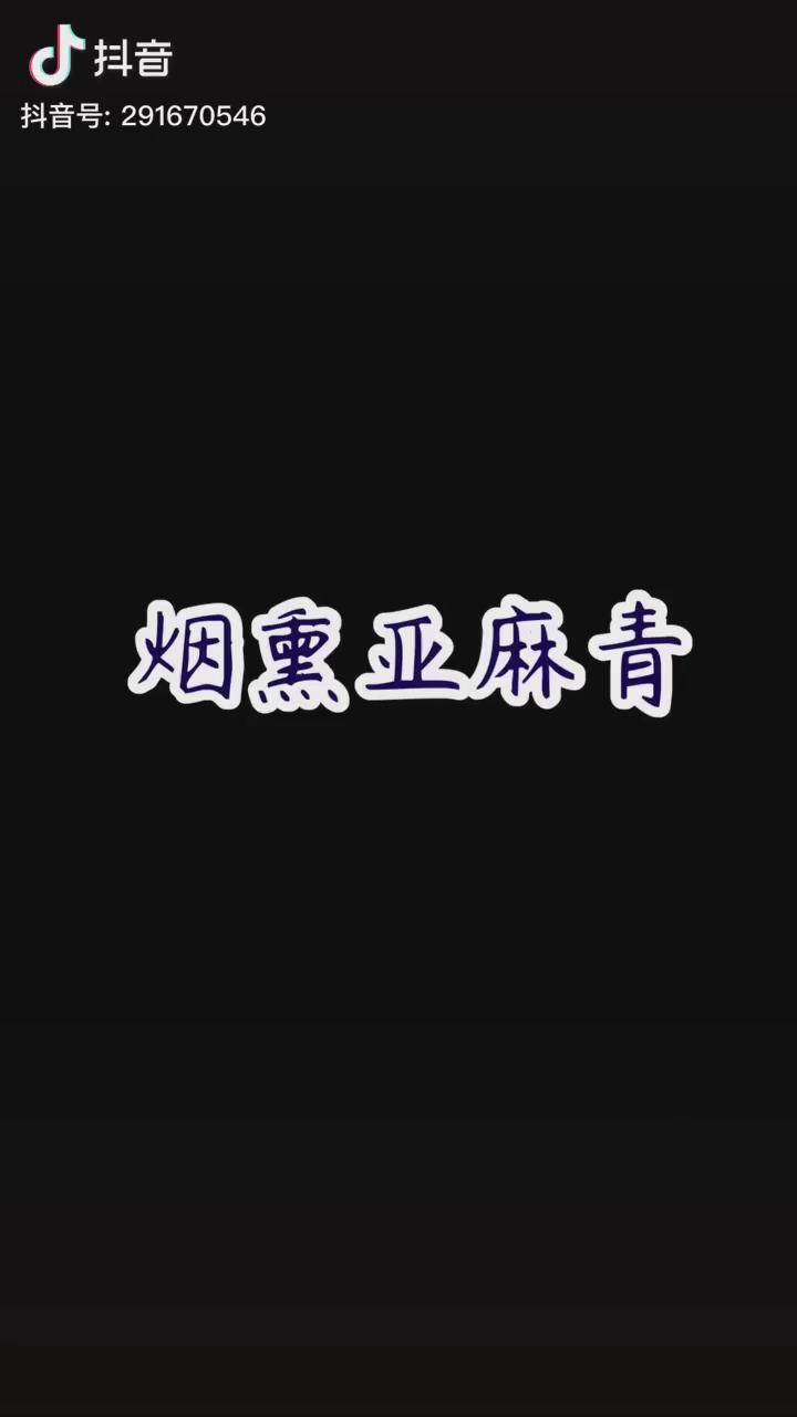 烟熏亚麻青闷青亚麻色苦一下好嗨哟发型师