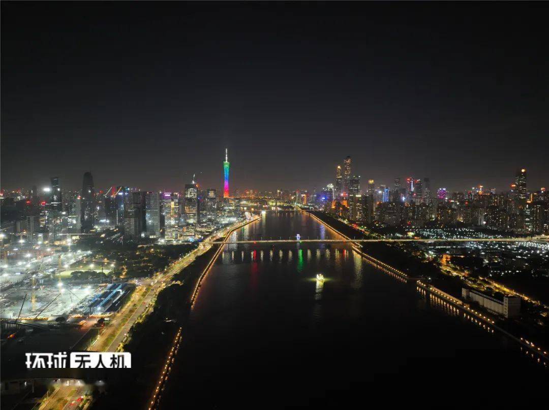 原图|原图直出！看用大疆Mavic 3无人机航拍的城市夜景