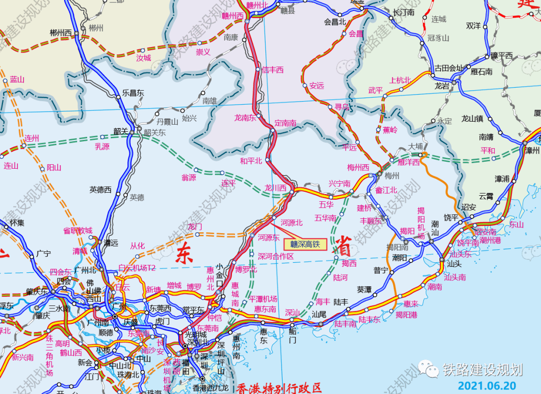 2021年这12条铁路计划开通