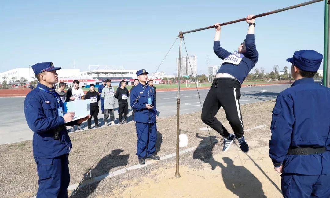 消防员招录体能单杠引体向上成绩单_次数_过杠_肘关节