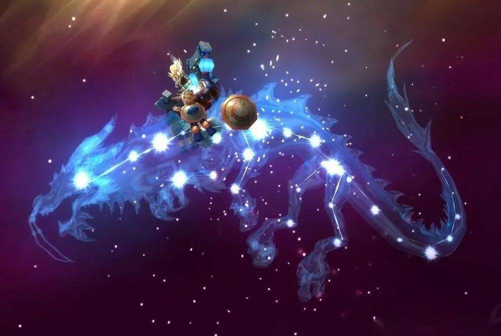 虽然这次"奥特兰克的决裂"中的星界灵龙颜色有所不