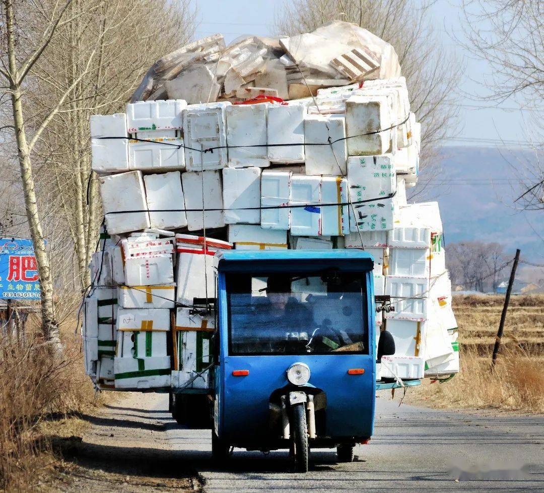 全国交通安全日|这样超载太疯狂_摩托车_货车_图片