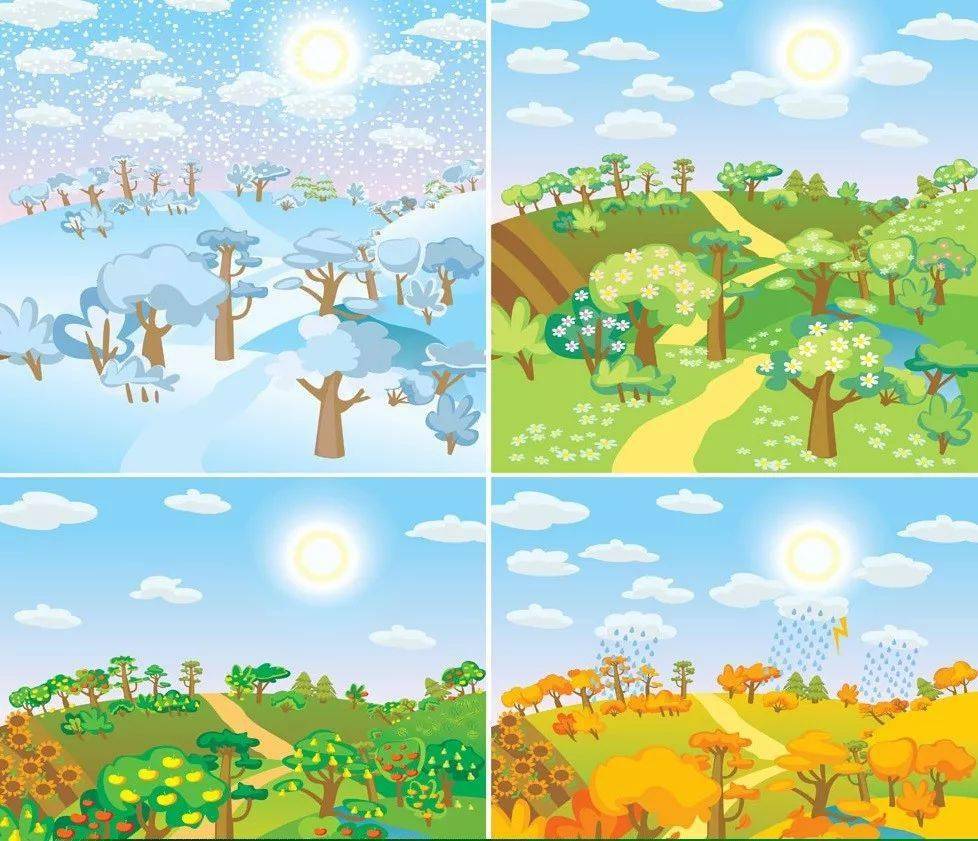作文素材描写四季的名篇好句好段这么美写作用得上给孩子收藏