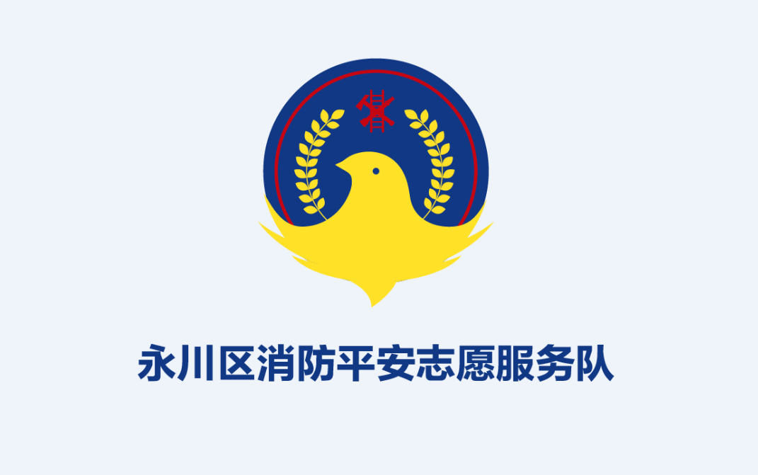 永川消防平安志愿服务队队徽