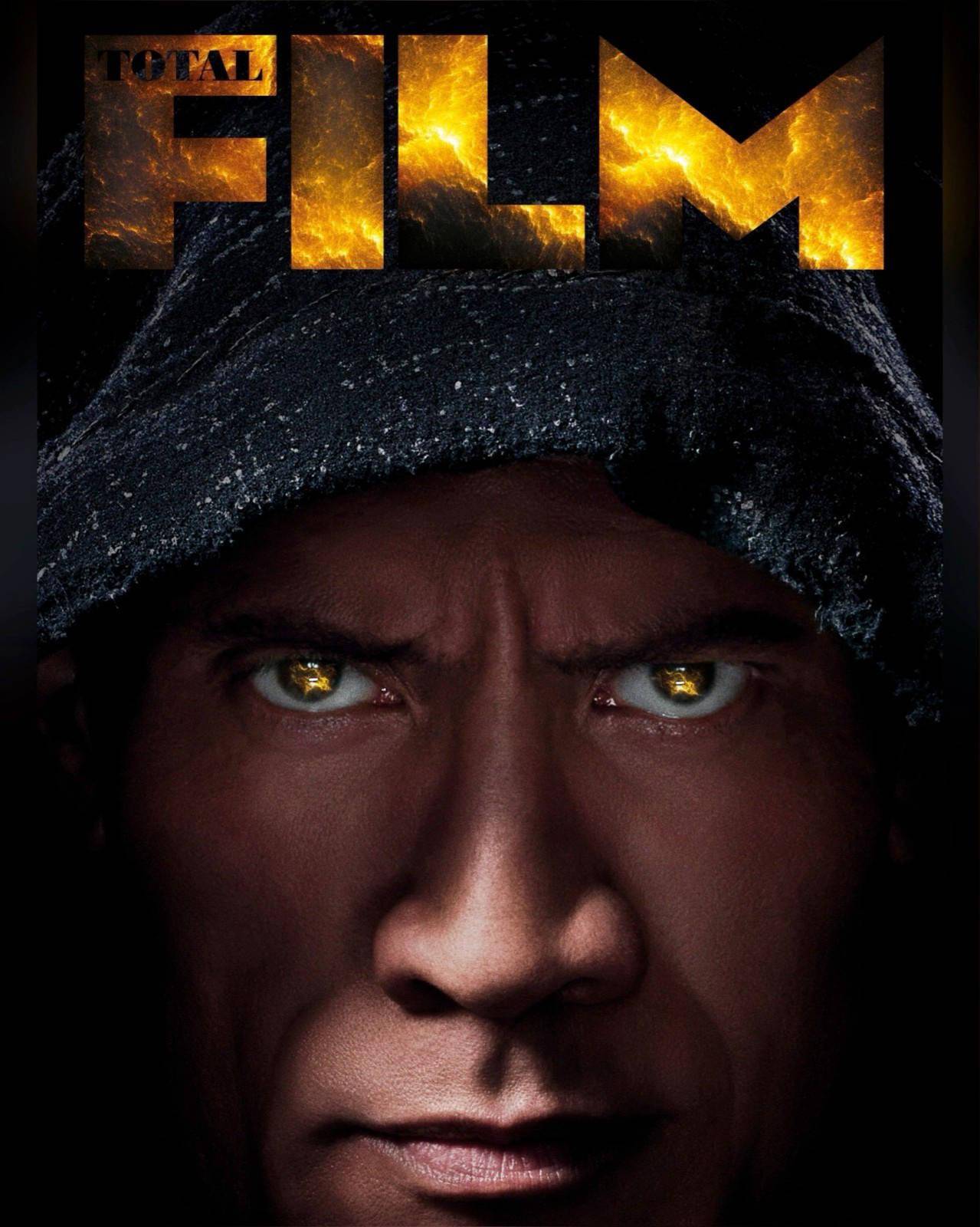 dc《黑亚当》登杂志封面 巨石强森眼眸泛光放火