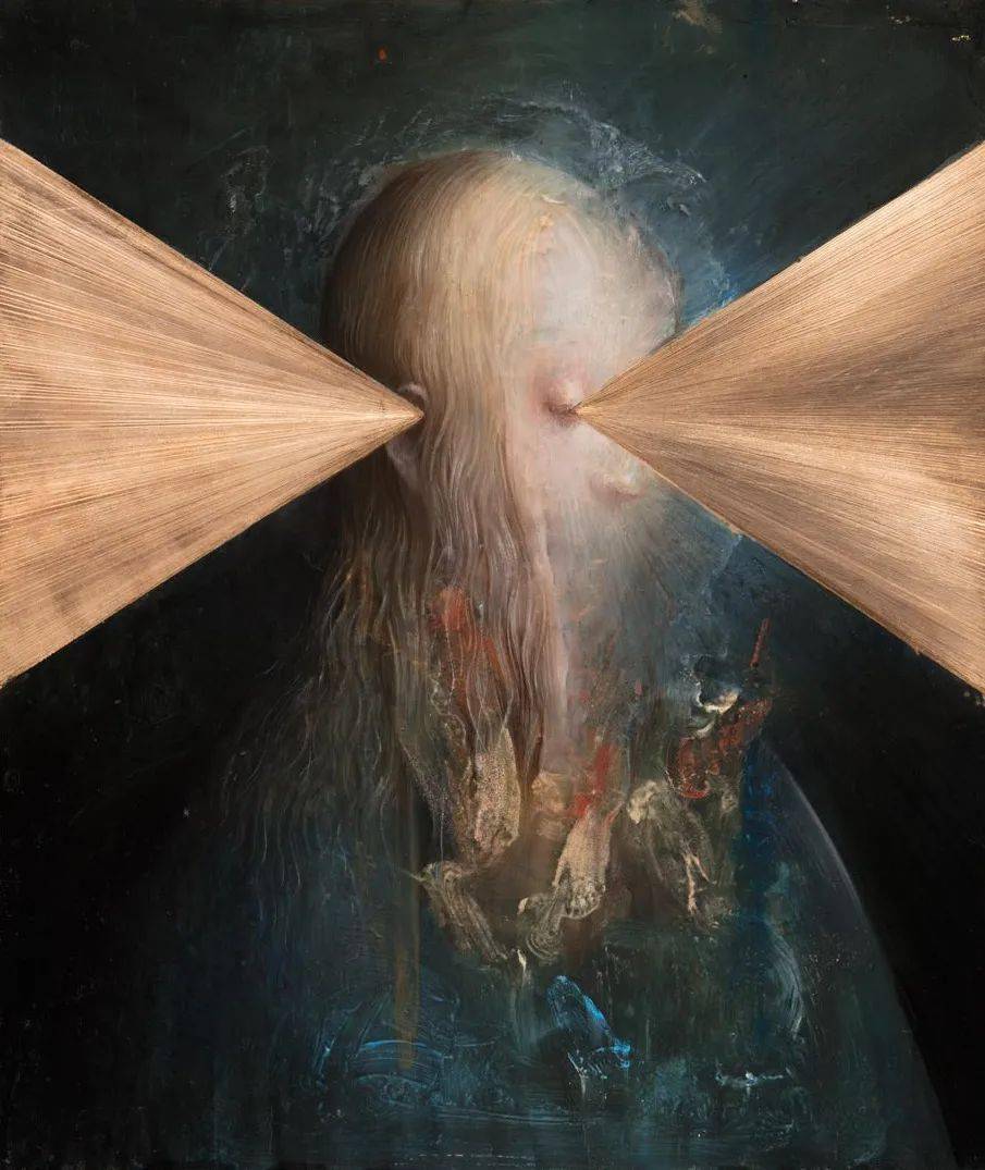 意大利画家阿戈斯蒂诺阿里亚贝内奇异而非凡的超现实主义人体油画作品