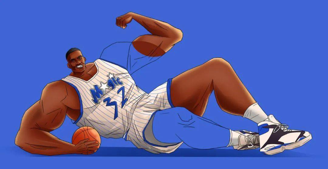 被球迷称为最强的篮球运动员之一shaquille oneal沙奎尔·奥尼尔科比