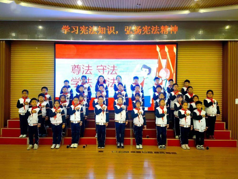 学宪法懂宪法知宪法 做新时代好队员