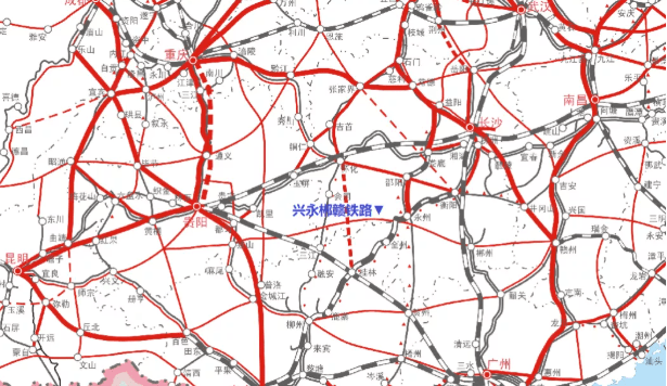 湖南省十四五規劃的10條高鐵最新進展!_鐵路_項目_線路