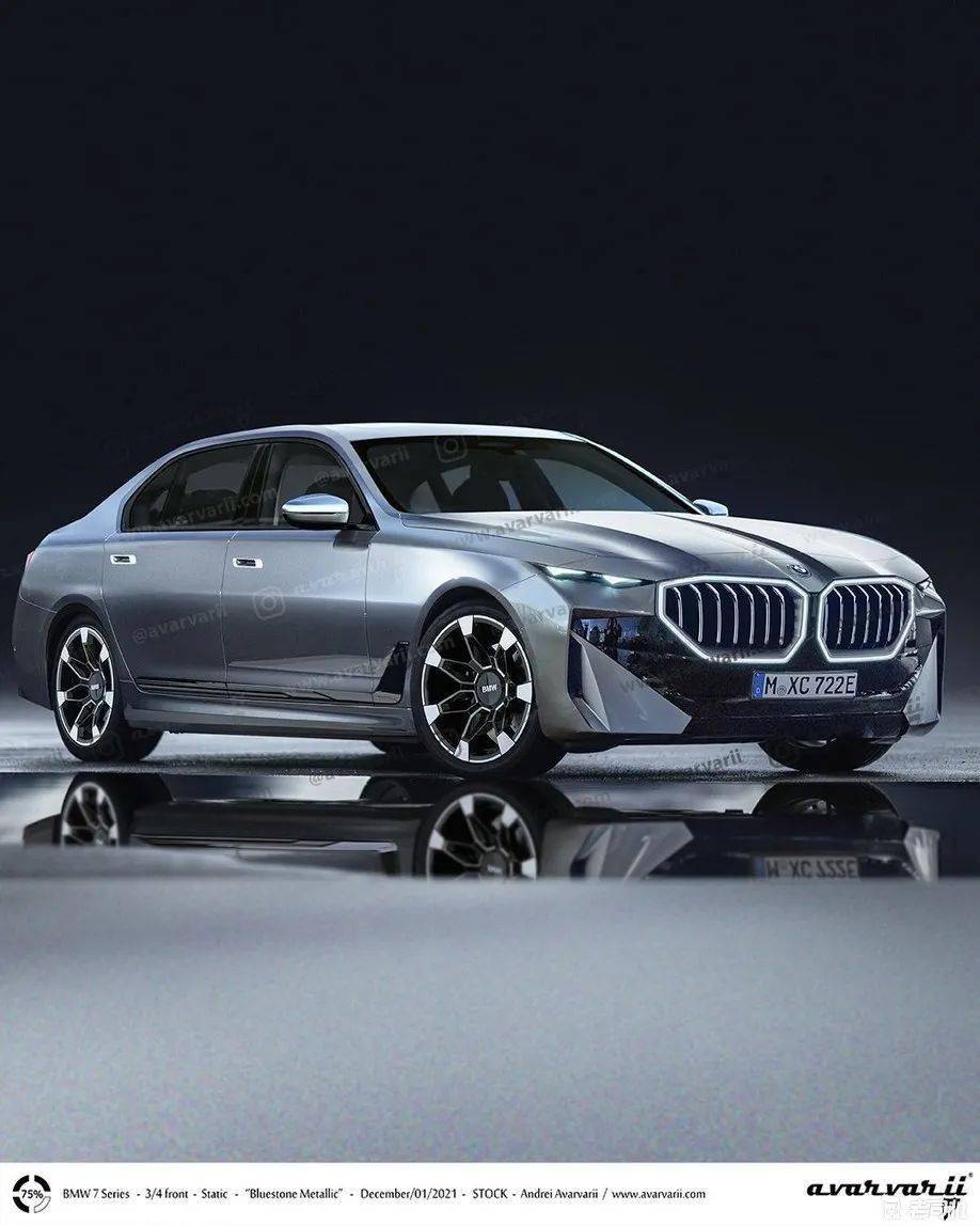 灵感来自xm概念车,全新宝马7系渲染图_搜狐汽车_搜狐网