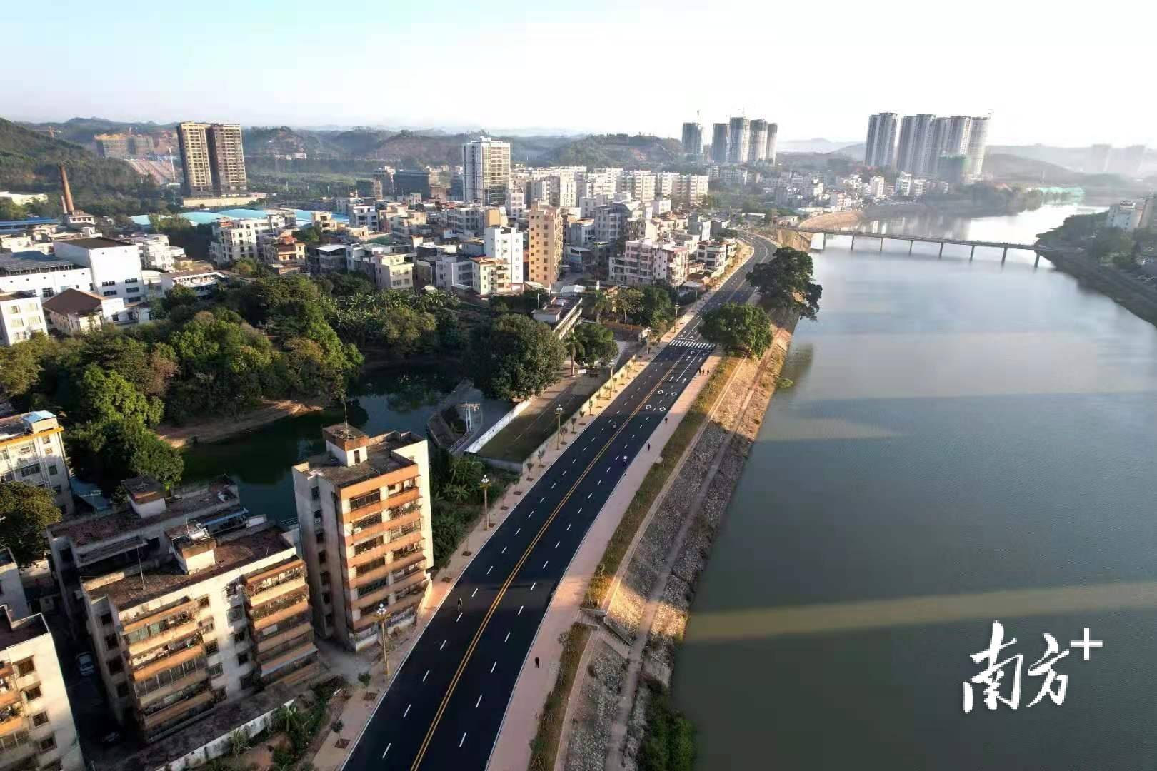 高州又一條江景大道通車在即_潘仙路_城市_北江