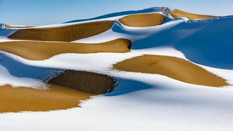 世界上最冷的沙漠图片