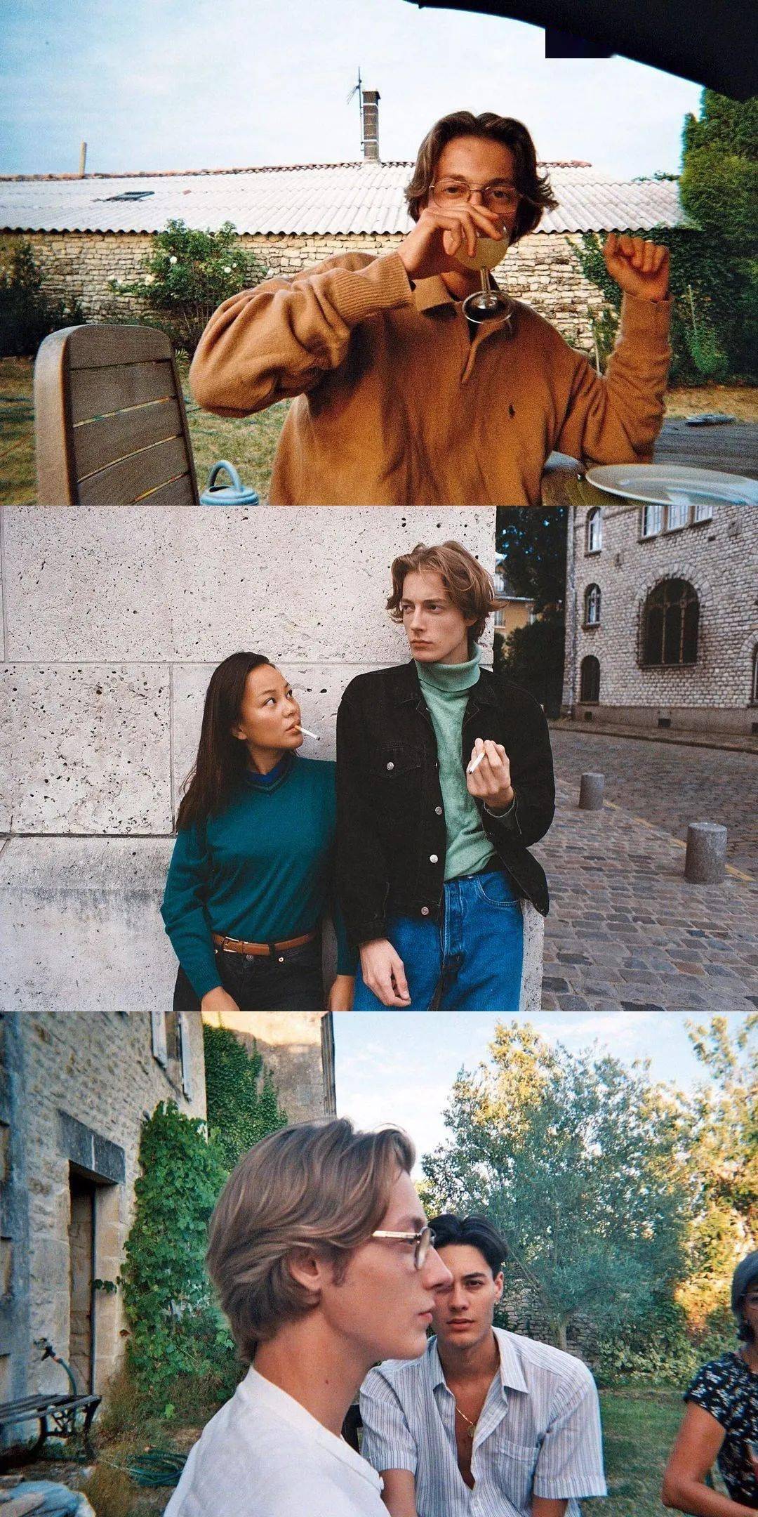 de 法国时尚圈力捧的设计新秀，还是位脸蛋天才~