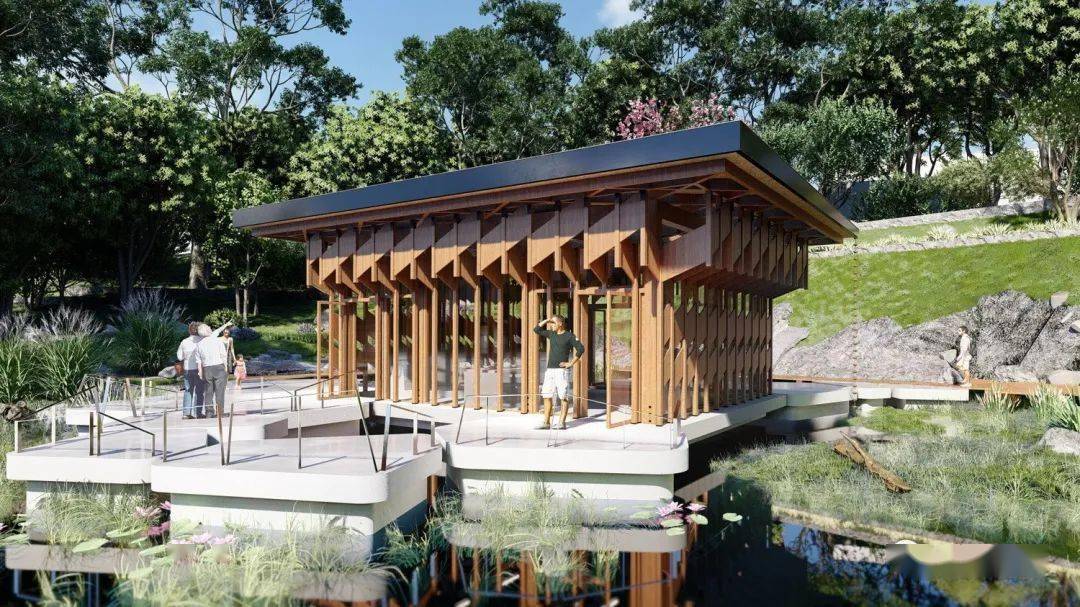 天府栖岸观鸟屋蜂蜜景观工坊