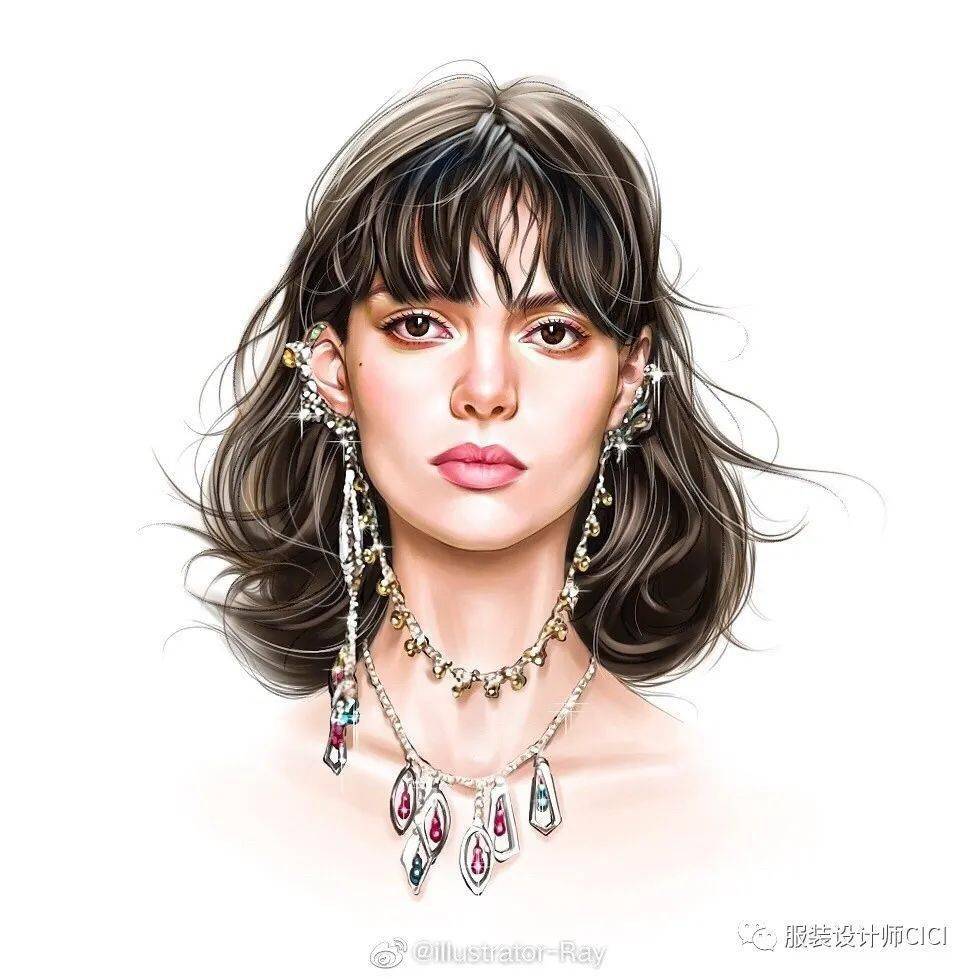 ps与手绘结合的时装效果图绘制步骤分解