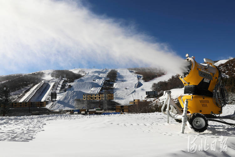 滑雪|河北张家口：云顶赛场备战冬奥进行时