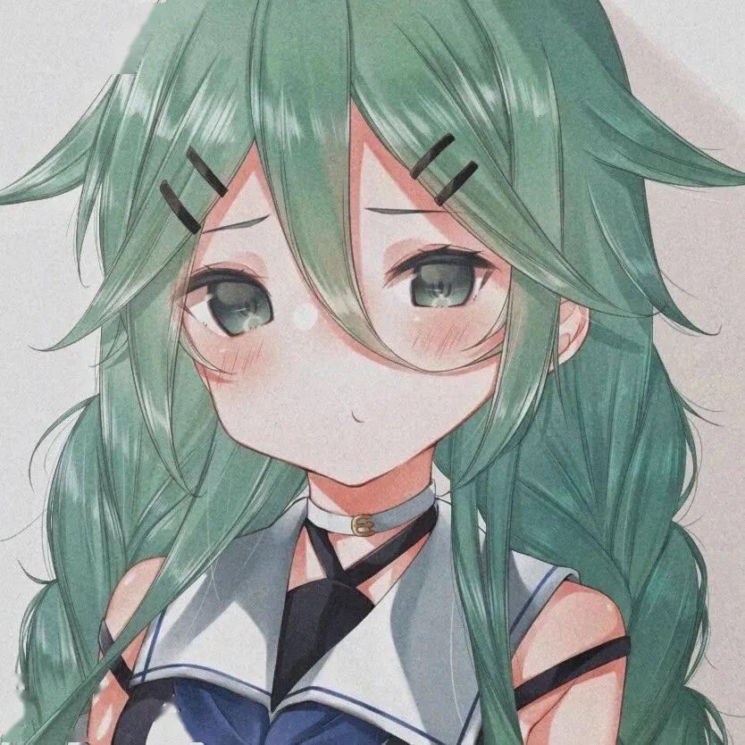 蓝色绝美电竞动漫男女头像