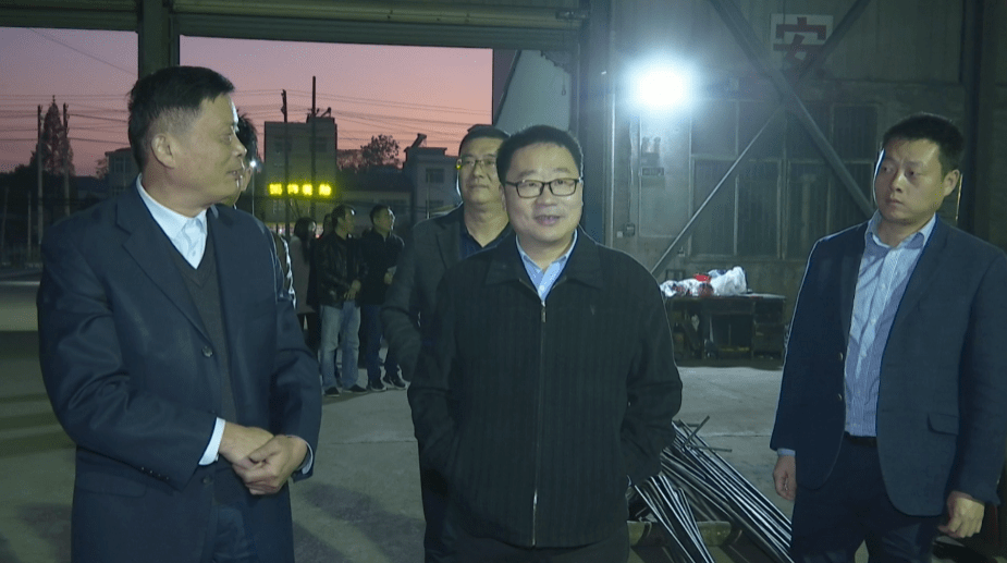为了同一件事,胡安元一天走访7家企业2个园区_发展_项目_蕲春