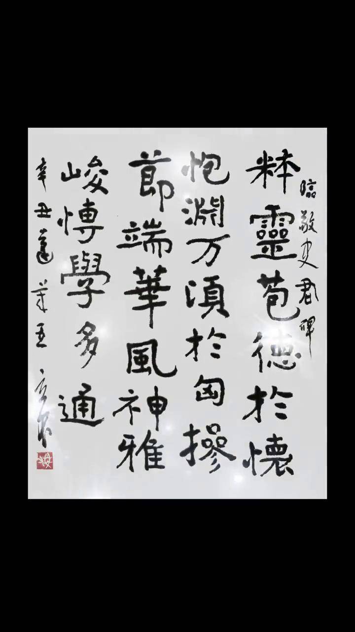 王立民临敬使君碑